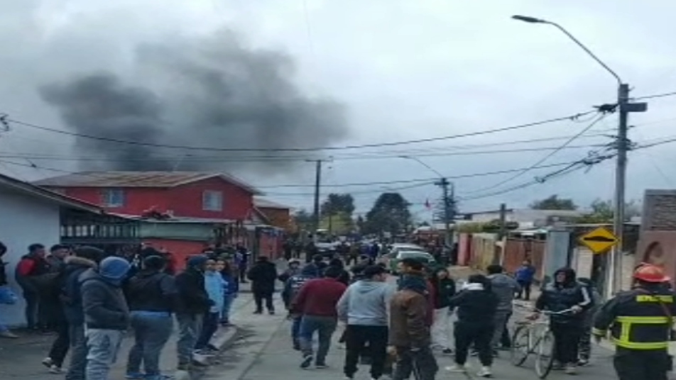 Impiden el trabajo de Bomberos de Rancagua en población Ditrans 